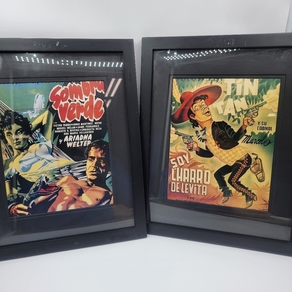 RETRO Mexican Movie Pelicula movie art posters framed - Picture 6 of 8